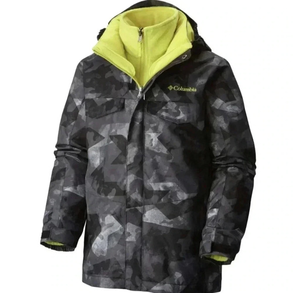 In 1  Winter Coat Boys XL Bugaboo II Interchange Parka Omni-Tech - Picture 1 of 16
